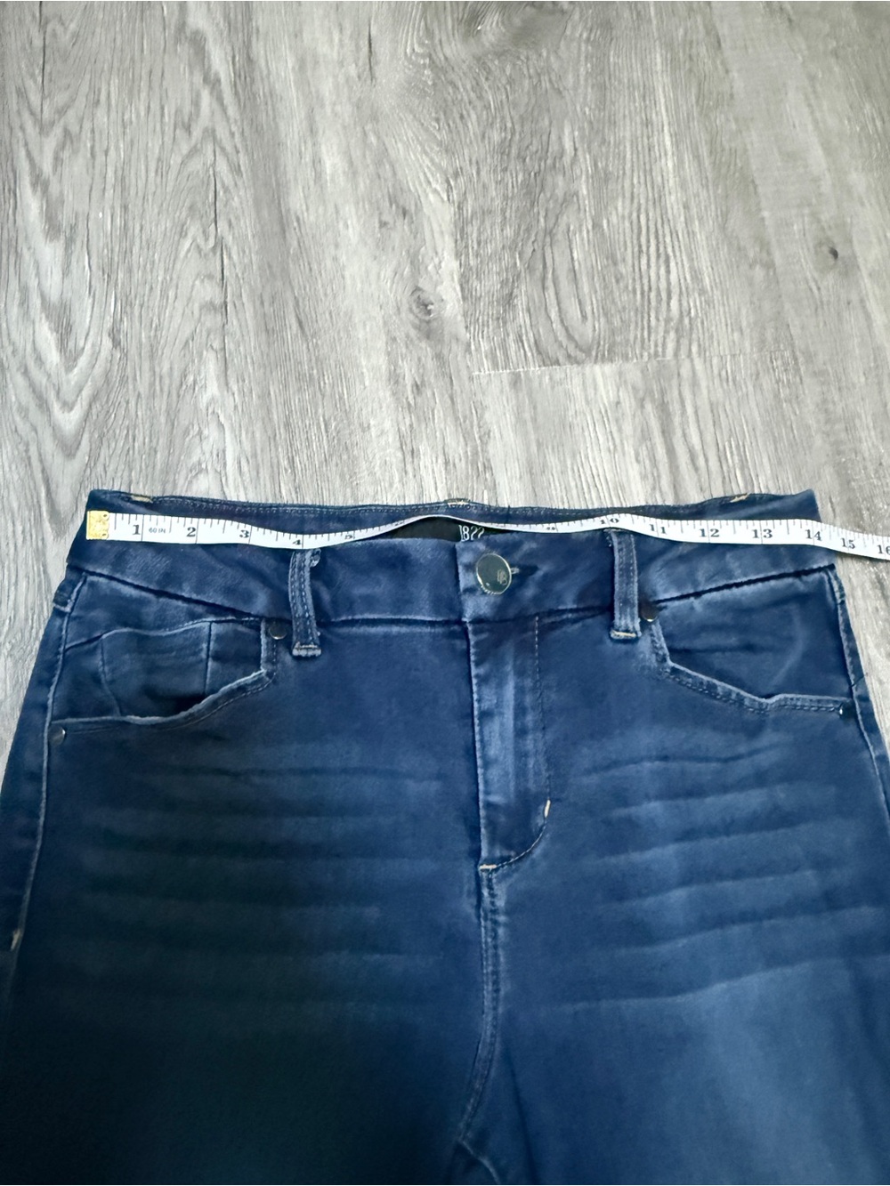 (2) 1822 Denim Blue/Black Women’s Jeans Bootcut Size 8/29 Better Butter Stretch - Picture 5 of 16